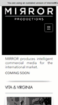 Mobile Screenshot of mirror-productions.com